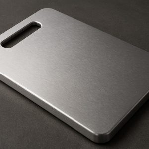 Stainless Steel Small Cutting Board Heavy Duty for Meat and Cheese Prep